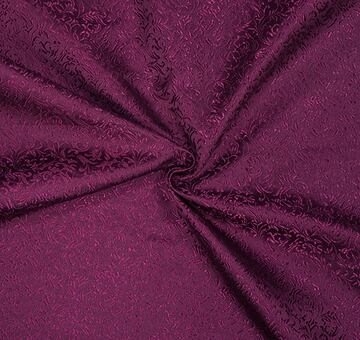 Brocade ornaments, burgundy
