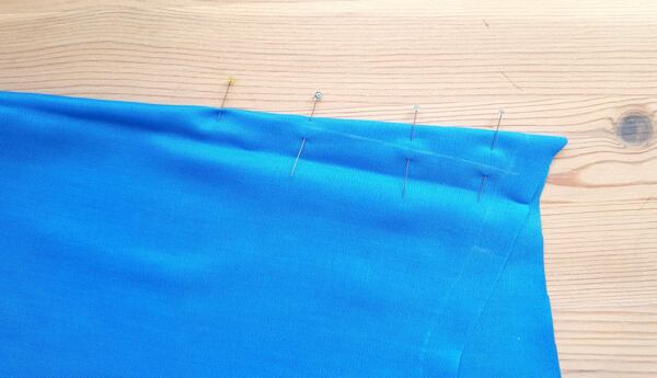 Fold along the center of the dart and pin in place shift dress pattern, diy shift dress, how to make a shift dress