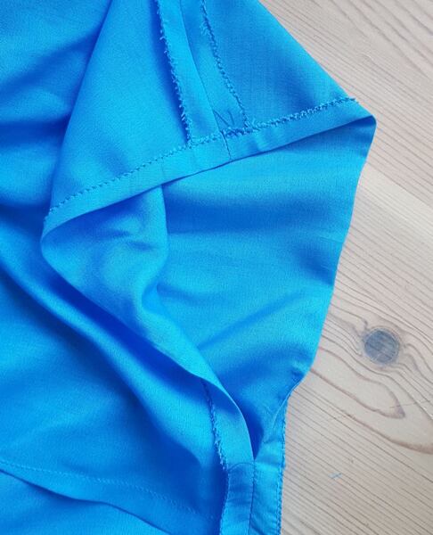 Fold seams to the inside shift dress pattern, diy shift dress, how to make a shift dress