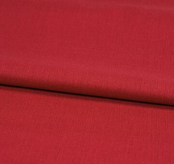 Red fine ramie fabric